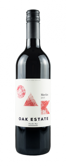 Oak Estate Wines Estate Merlot 2020 750ml