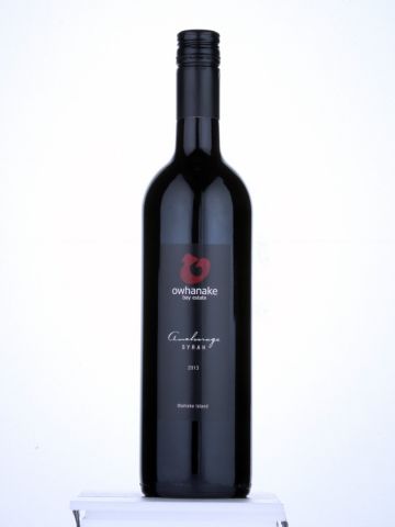 Owhanake Bay Estate Anchorage Syrah 2020 750ml