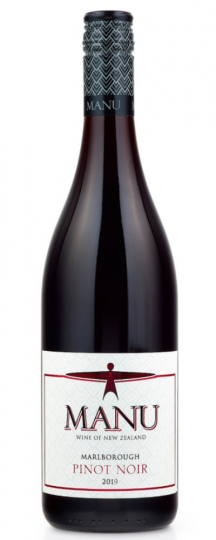 Manu Marlborough Pinot Noir 2019 750ml