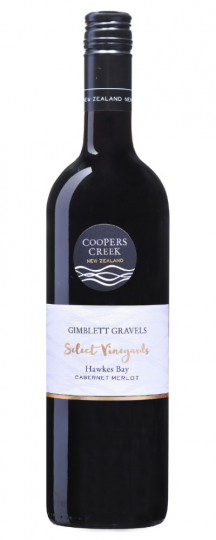 Coopers Creek Select Vineyards Gimblett Gravels Cabernet Merlot 2016 750ml