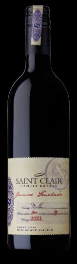 Saint Clair James Sinclair Malbec 2021 750ml