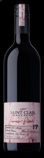 Saint Clair Family Estate Pioneer Block 17 Merlot 2021 750ml