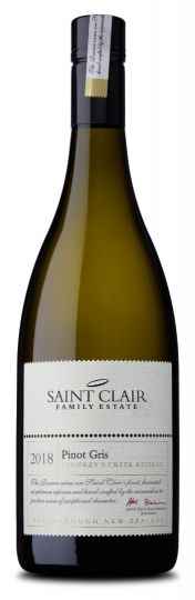 Saint Clair Family Estate Godfrey's Creek Reserve Pinot Gris 2022 750ml