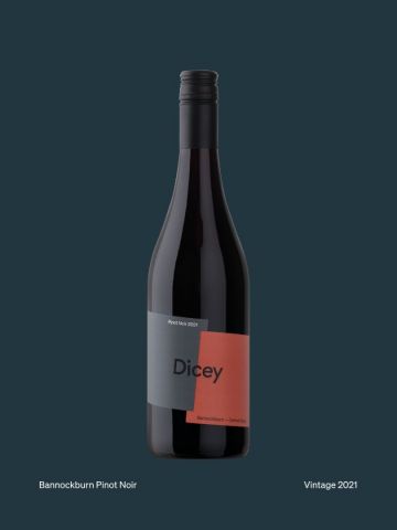 Dicey Bannockburn Pinot Noir 2021 750ml